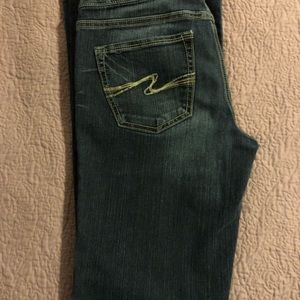 Silver Aiko bootcut jeans